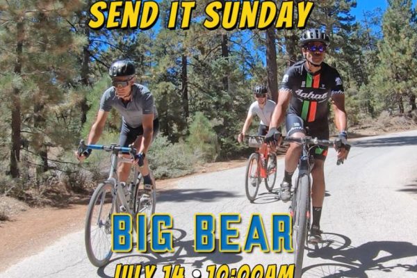 Gravel Bike California Hosts Send It Sunday in Big Bear!