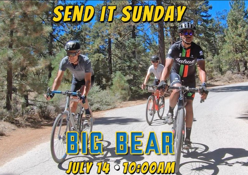 Gravel Bike California Hosts Send It Sunday in Big Bear!