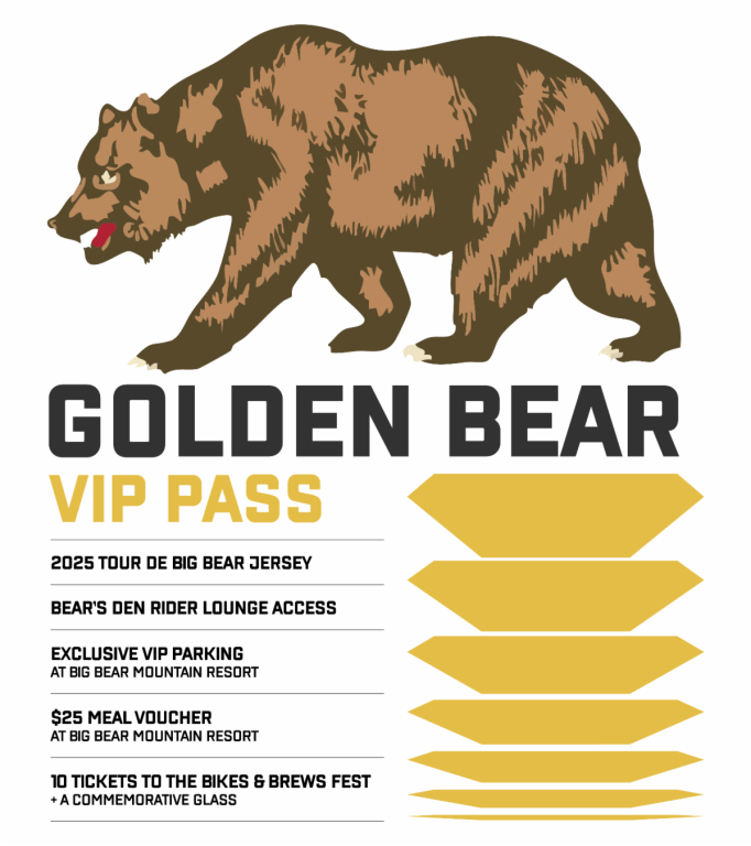 Tour de Big Bear Golden Bear VIP Pass