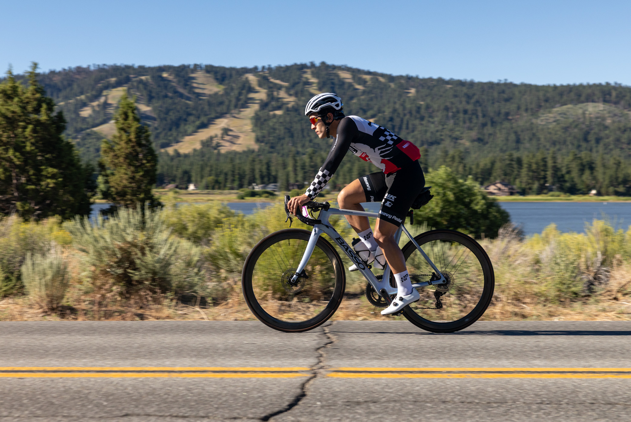 Tour de Big BEar Road Cyclist
